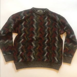 Vintage Italian Brand Designer Sweater by Segreto